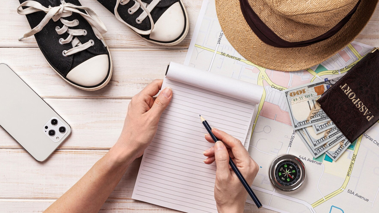 Budget listing for trip