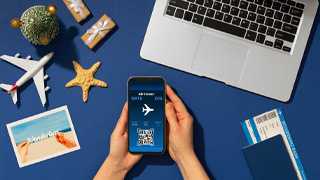 Book off-peak flights and accommodations