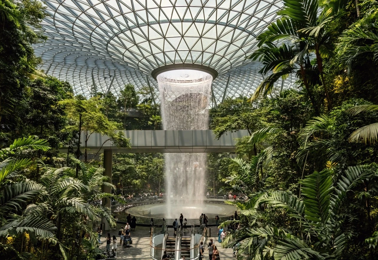 Jewel Changi Airport สวรรค์ช้อปปิ้งและแลนด์มาร์กที่เที่ยวสิงคโปร์