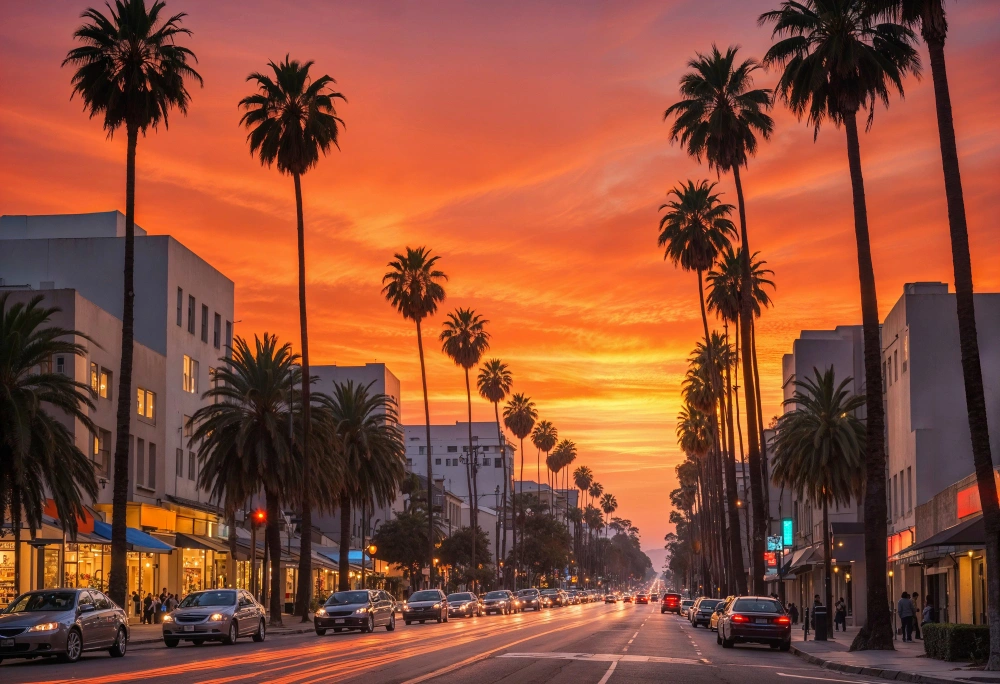 palm-tree-street-view-in-LA